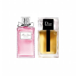 Dior Miss Dior Rose N'Roses Tualettvesi Ja Dior Homme Tualettvesi Komplekt 50ml + 50ml