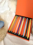 Populaarsed Prantsuse Le Creuset V&auml;rvilised Keraamilised S&ouml;&ouml;gipulgad Tervislik S&ouml;&ouml;gikomplekt Karbis Erksad Lauan&otilde;ud Koduk&ouml;&ouml;gi S&ouml;&ouml;gitarvikud Kingitus orange