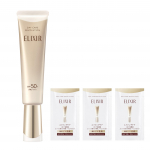 Elixir UV Emulsioon P&auml;evahooldus Revolutsiooniline Suur Suurus Komplekt Kotikesega 35ml 3 Pakikest Emulsioon Meigialus P&auml;ikesekaitsekreem Pinguldav Niisutav Hooldus Superieur