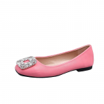 Suurused 35-44 Naiste Korterid Madala Kontsaga Kingad Kontori Daami Nahast Kingad Kristallist Teemantidega Kaunistatud Pandlaga Slip-on Naiste King 35