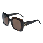 Gucci Retro Mitmek&uuml;lgsed Ruudukujulised P&auml;ikeseprillid Naiste p&auml;ikeseprillid GG0896S-002-52 Dust Bag+Eyeglass Case (Random Color) black