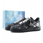 Nike Air Force 1 S&uuml;dametukse H&uuml;&uuml;e Kulumiskindel Madal Kets Lauatennise Kingad Unisex Must Valge CW2288-001(Team626-) 36