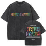Kristlik usuline Jeesus Anna neile andeks Isa Vintage pestud T-s&auml;rk Mehed Naised Gooti Rock &Uuml;le suuruse T-s&auml;rgid Meeste t&auml;navar&otilde;ivad S black