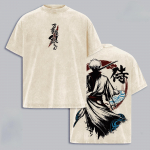 GINTAMA Anime Prinditud T-s&auml;rk Sakata Gintoki T-s&auml;rk Meeste R&otilde;ivastele Vintage Pesitud &Uuml;lesuuruses T-s&auml;rk Vabaaja Puuvillased T-s&auml;rgid Topid S