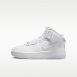 Nike Air Force 1 Mid EasyOn SE Triple White (GS) 32