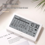 Deli LE109 Lauakalender Elektrooniline Kell