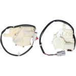 Esiklaasi lukustusmootor 1996-2000 Honda Civic 1.6L 2-ukselisele 1997 1998 1999 Uus 72155-S00-A01 72115-S00-A01 Front Left white