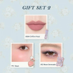 Flowers Knows Bunny Garden Kollektsioon Kingikomplekt Meik Silmade Varjude Palett Sametine Matt Huulepulk Huulekreem P&otilde;sepuna De Maquillaje