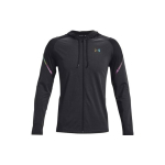 Under Armour meeste RUSH HeatGear t&auml;ispika lukuga kapuutsim&uuml;ts Must 1366170-001 S black
