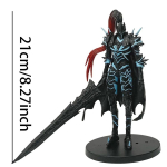 21cm/8.27inch Solo Leveling Anime Kuju Sung Jinwoo Tegevuskuju Knightmaster Yeglit Kuju PVC T&auml;iskasvanute Kollektsioonimudel M&auml;nguasi