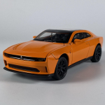 1:32 Dodge Charger Daytona SRT EV 2025 Hellcat Sulamist Valatud Mudelauto Heli Valgus T&otilde;mmatav K&otilde;rge Simulatsioon Peened Kaunistused oranž