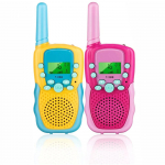 Obuby M&auml;nguasjad 3-12-aastastele poistele Walkie Talkie'd Lastele Kingitused M&auml;nguasjad Taustvalgustusega LCD Taskulambi ja 3 km V&auml;ljas Matkamise Telkimise jaoks