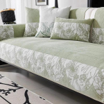 Uus Chenille Jacquard &Auml;&auml;rega Diivanikate Nelja Hooaja Universaalne Istmepadi Prantsuse Retro Kolmekohaline L-kujuline Libisemisvastane Diivanimatt 70x70cm 1pcs