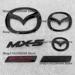 Mazda MX5 l&auml;ikiv must ABS Esiv&otilde;re Embleem Tagaluugi M&auml;rk t&auml;hed Kleebis Mazda MX-5 Miata NC ND Logo Tarvikud rwjaz44 MX5 ND