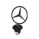 Kapoti v&otilde;re Kroomitud T&auml;he embleem Logo Kinnitatud T&auml;ht Esikapoti kaunistus Mercedes Benz W204 W205 W203 W211 W212 W213 W201 W210 BC1 jaoks must