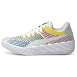 PUMA Clyde All Pro Amortisaatsiooniga Libisemisvastased Kerged Madalad Korvpallijalatsid Unisex Khaki Kollane Oranž 194039-01 42.5 white