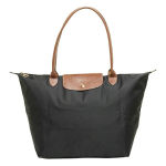 LONGCHAMP Le Pliage Pol&uuml;amiidist L&otilde;uendist Tassikott, Ostukott, K&auml;ekott, &Otilde;lakott Suur Naiste Must 1899089001 One Size 1 gray