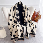 Talvine soe kashmiirist sall naistele Luksuslik tr&uuml;kitud pashmina sall-keerutis kaelar&auml;tt Naiste Bufanda Echarpe Disainipeapael 65x190cm black