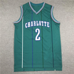 Charlotte Hornets LaMelo Ball 33 Tikitud Korvpallivormi S&auml;rk Vest Mehed Naised T&auml;iskasvanud Spordir&otilde;ivad XXL blue