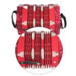 Concertina akordion 20 nupuga 40 pilliroo anglo stiil koos kandekotiga