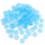 100Pcs DIY Plastic Bobbin Spool for PFAFF Household Sewing Machine 21 x 8mm 21 x 8mm sinine