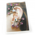 Les Tr&eacute;sors De Lily [N1111] &ndash; roosad  Cristal  labakontuuriklambrid Heleroosa