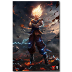 T&auml;ielik 5D Teemantmaal Rippuv Saiyan Teemanttikandid Ristpistes Kodukaunistus K&auml;sitsi valmistatud kingitus 25x30cm