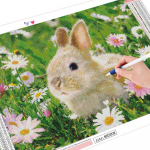 5D teemantmaali t&auml;isring puur Loomade teemanttikandid Sale K&uuml;&uuml;liku ristpistes 20X30CM