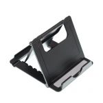 VAORLO Mini telefonihoidik Kokkupandav, h&otilde;lpsasti kaasaskantav libisemiskindel hoidik ipad iphone Android-telefonidele must