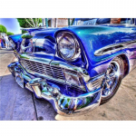 5D DIY Teemantv&auml;rvimine Autode maastik 3D Tikand Ristpistes Kodukaunistus 20X30CM