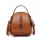 Yogodlns Vintage pehmest nahast &otilde;lakotid naistele Suure mahutavusega naiste k&auml;ekott Kahe sektsiooniga Crossbody kotid Lady V&auml;ike kandekott 17*8*20cm