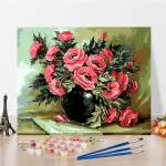 DIY maalimine numbrite j&auml;rgi K&auml;sit&ouml;&ouml; Digitaalne &otilde;limaal Numbrite maalimine Kunst Hobid Kodukaunistamine 40x50cm no frame