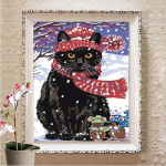 5D DIY Teemantmaal, T&auml;isruudukujuline puur Teemanttikandid Sale Tower Home Art Decor Full Round (20X30CM)