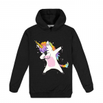 Armsad Unicorn Pusad Laste vabaaja kampsun Laste riided Pikkade varrukatega Pusad Laste Topid Pusad 160 must