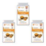 Orgaaniline kurkum kurkumiin 720mg - 120 kapslit Pack of 3