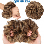 LISI HAIR Naiste mood sassis kuklid lokkis Chignon juukseaksessuaarid Elastsed s&uuml;nteetilisest kiust juuksepikendused, mis sobivad igap&auml;evaseks kasutamiseks