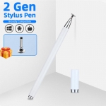 Fonken Universal Stylus Pen Android IOS jaoks Lenovo Xiaomi Samsung Tahvelarvuti Telefoni Pliiats Puuteekraani Joonistuspliiats Pliiatsi iPadi Apple pliiatsi jaoks valge