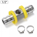1/2 3/8-tolline k&uuml;tusetoru k&uuml;tuser&otilde;hu T-liitmikuga adapter k&uuml;tuser&otilde;hu m&otilde;&otilde;turi anduri jaoks, auto lisatarviku T-liitmikuga adapteri pistik