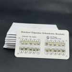 10 pakki hambaravi metallist hammaste ortodontia klambrid, breketid servapidi ilma konksuta / 3 konksuta STD NO HOOK-10Packs