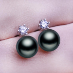 SENIKO 8-9mm naturaalsed mageveep&auml;rliga k&otilde;rvar&otilde;ngad, geomeetriline disain, mood kuupmeetrist tsirkooniumoksiidist k&otilde;rvar&otilde;ngad naistele, t&uuml;drukutele kingitus valge