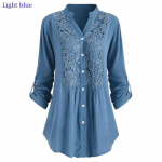 XS-5XL Suures suuruses pitspluus S&uuml;gis-talv uus mood naiste pluus Topid V-kaelusega tuunika s&auml;rgid N&ouml;&ouml;biga pikkade varrukatega s&auml;rgid XXL