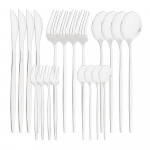 S&ouml;&ouml;gitarvete komplekt Peegel Roos Nuga Kahvel Teelusikad Lauan&otilde;ud S&ouml;&ouml;giriistade Komplekt Roostevabast Terasest H&otilde;ben&otilde;ud S&ouml;&ouml;gin&otilde;ud K&ouml;&ouml;gi &otilde;htus&ouml;&ouml;gikomplekt h&otilde;be