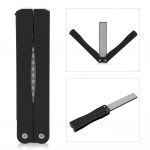 Mini kokkupandav kahepoolne 400/600# teritaja kivi viiraskivi teritamine must