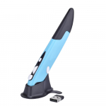 2,4 GHz juhtmevaba optiline pliiats, hiir Reguleeritav 500/1000 DPI optiline esitluspliiats PC Androidile sinine