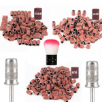 300 tk 80# 120# 180# lihvimisribade komplekt, elektriline k&uuml;&uuml;nepuurimismasin, lihvija K&uuml;&uuml;negeel-laki eemaldaja viilid Liiv