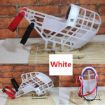 Reguleeritav koera koonuga plastikmask haukumisvastane suukate v&auml;ikesele/keskmisele/suurele hurt Gree whippetile L