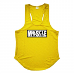 Muscleguysi meeste suvised lihaste spordialad Tankid Fitnessriided Hingavad varrukateta j&otilde;usaali jooksutreeningvestid v&otilde;rktopsid M must