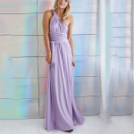 Seksikad naised Boho Maxi Clubi kleit sidemega, pika kleidi pidu, mitmesuunaline pruutneitsi kabriolett Infinity 2022 L