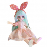 Ahvatlev saab asendada M&auml;ngumaja plastikust anime figuurinukud m&auml;nguasi lastele Printsessinukk O 23cm