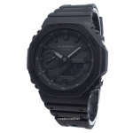 Casio G-Shock GA-2100-1A1 GA2100-1A1 World Time Quartz Meestekell must